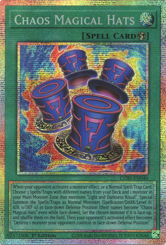 Chaos Magical Hats (Starlight Rare) [CORI-EN046] Starlight Rare