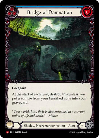 Bridge of Damnation (Blue) [IAR058] (Usurp the Shadow Throne)