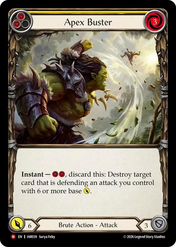 Apex Buster [IAR039] (Usurp the Shadow Throne)  Rainbow Foil