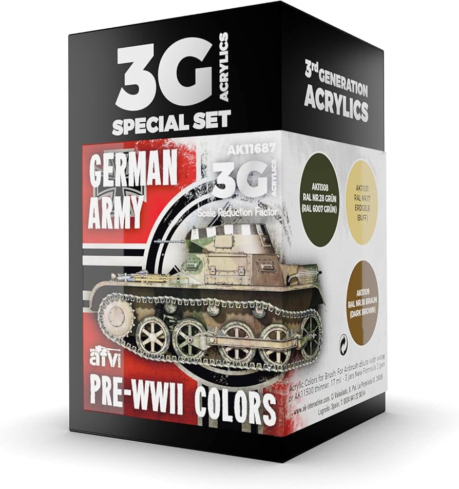 AK Interactive 3G German Army Pre-WWII Colors