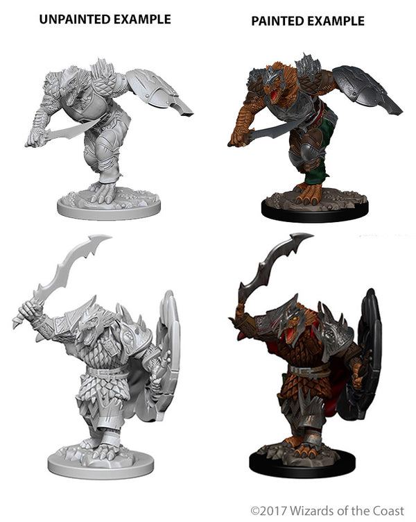 Dnd Unpainted Minis Wv5 Dragonborn Male Fighter #2