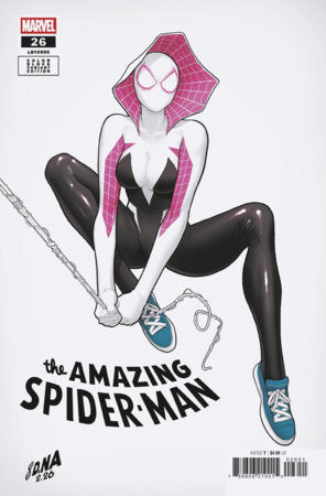 AMAZING SPIDER-MAN, VOL. 7 #26 DAVID NAKAYAMA COLOR BLOCK WHITE VARIANT [DS]