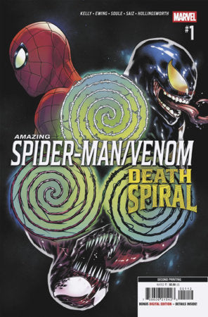 AMAZING SPIDER-MAN/VENOM: DEATH SPIRAL #1 CAFU 2ND PRINTING VARIANT [DS]