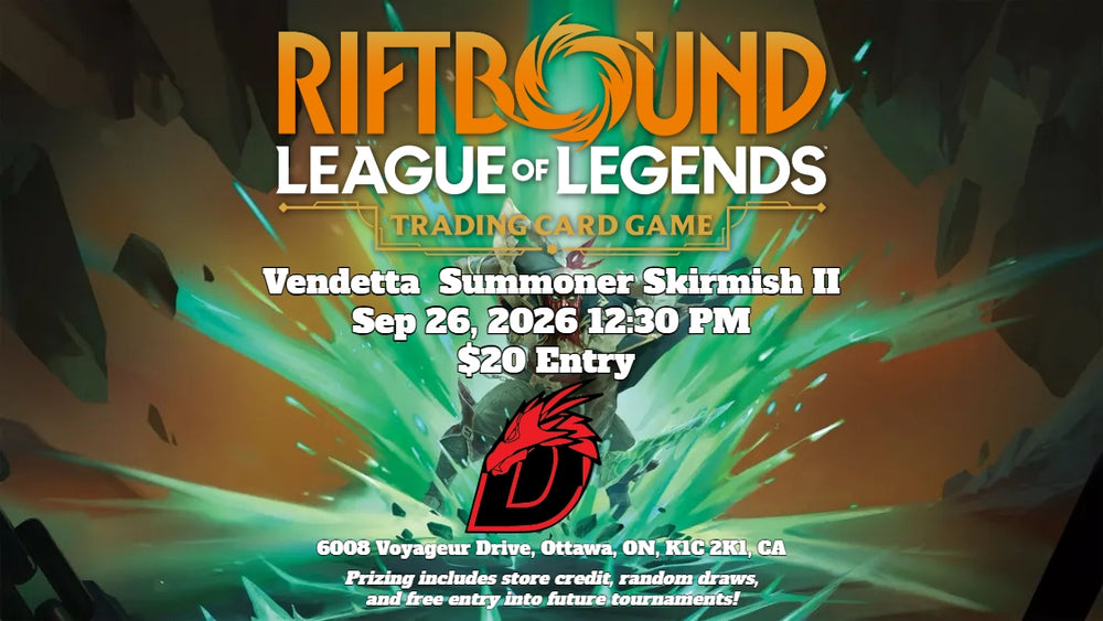 September 26th -  Vendetta  Summoner Skirmish II