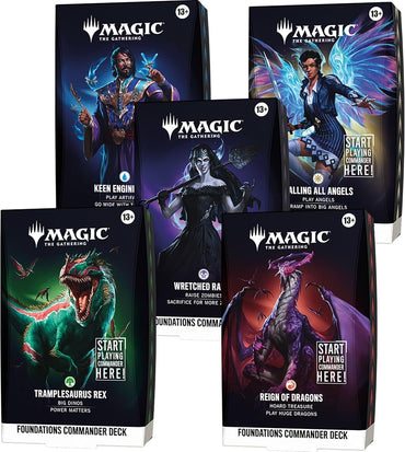 MTG Foundation Commander Deck Bundle - Includes All 4 Decks - PRE-ORDER