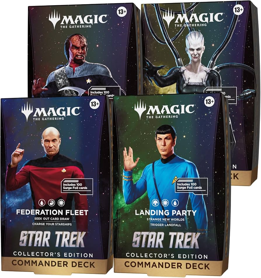 MTG Star Trek Commander Collector Deck Bundle (Pre Order)