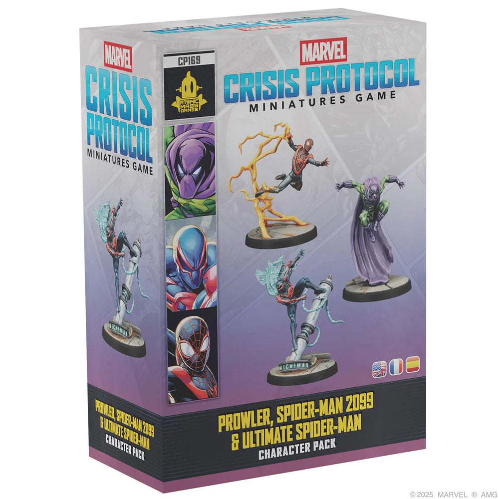 Marvel: Crisis Protocol - Prowler, Spider-Man 2099, & Ultimate Spider-Man