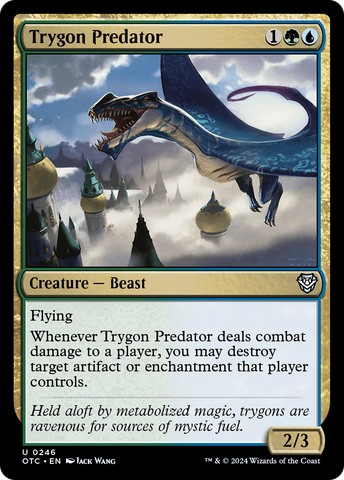 Trygon Predator [Outlaws of Thunder Junction Commander]