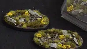 Battle Ready Bases - Highland 90mm oval