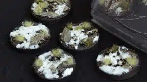 Battle Ready Bases - Winter 40mm round