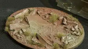 Battle Ready Bases - Badlands 120mm oval