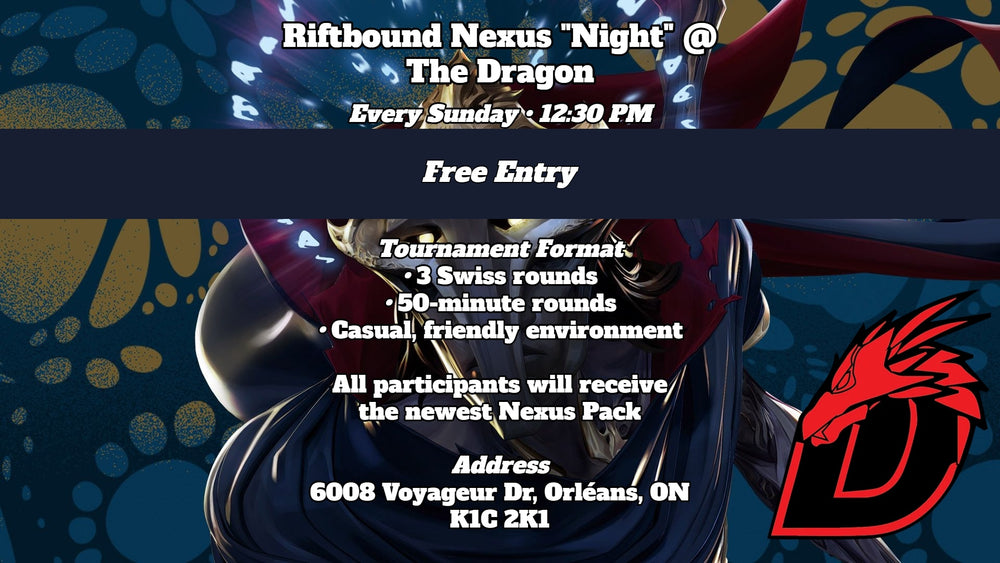 Riftbound Nexus Night Sunday - Free Entry