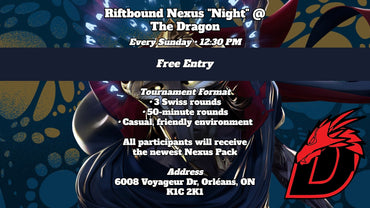 Riftbound Nexus Night Sunday - Free Entry