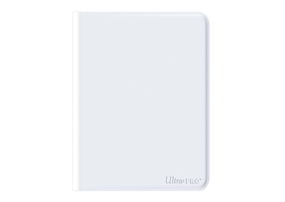 Ultra PRO Vivid 9-Pocket Zippered PRO-Binder in White