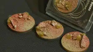 Battle Ready Bases - Badlands 50mm round