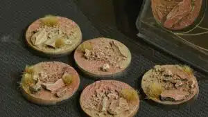 Battle Ready Bases - Badlands 40mm round