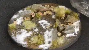 Battle Ready Bases - Winter 100mm round