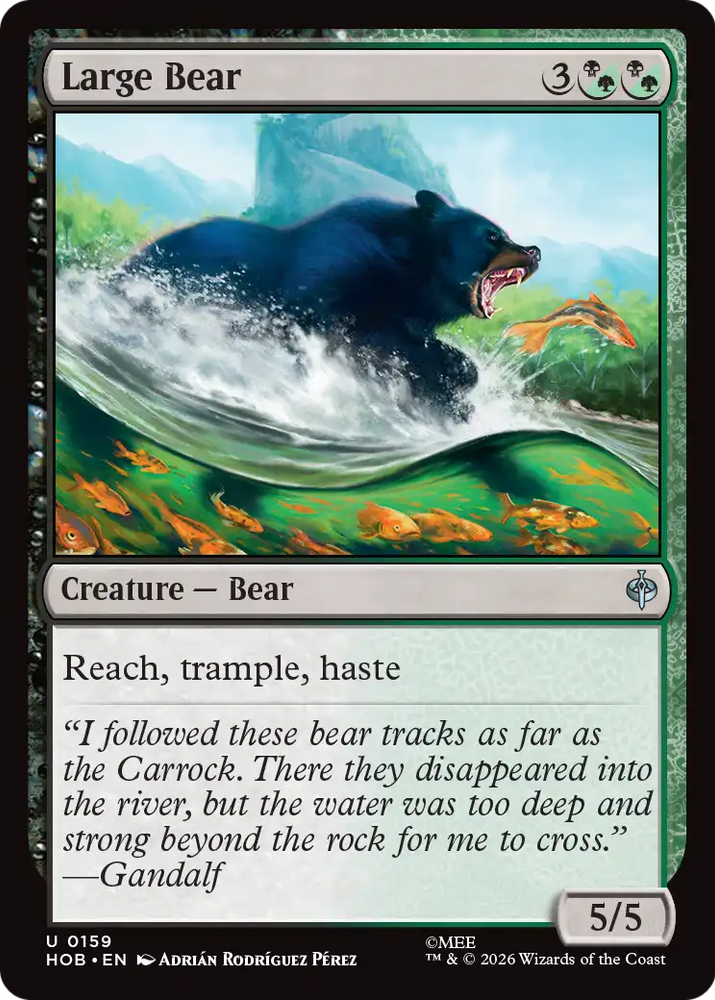 Large Bear [The Hobbit]