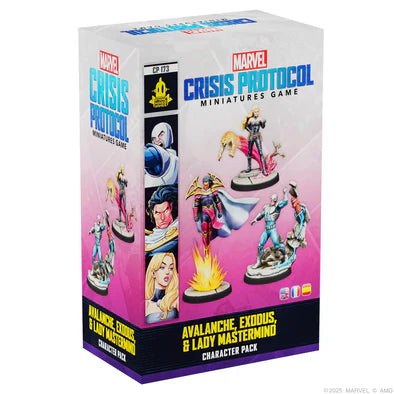 Marvel: Crisis Protocol - Avalanche, Exodus & Lady Mastermind Affiliation Pack
