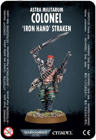 Astra Militarum Colonel 'Iron Hand' Straken