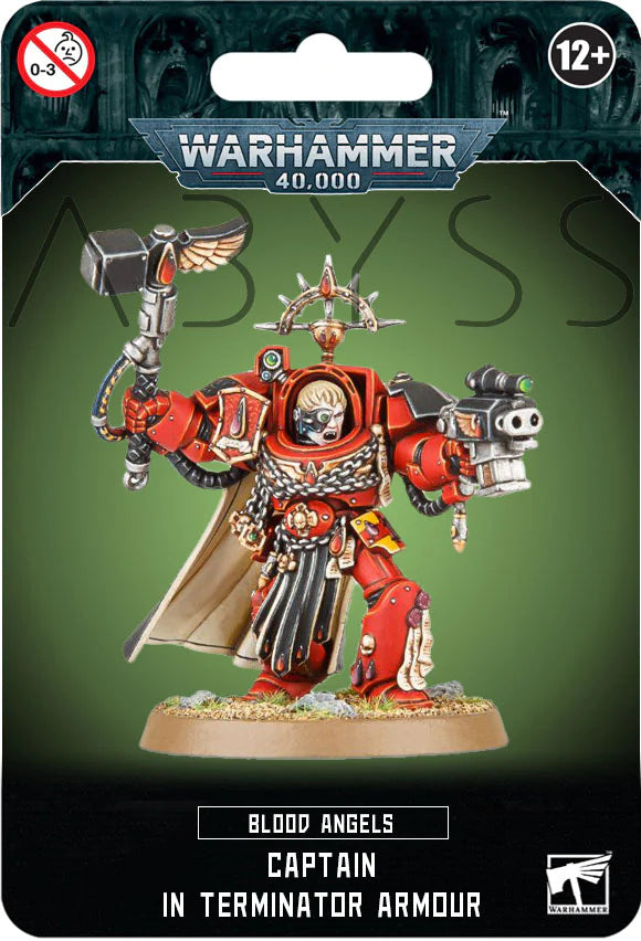 Blood Angels Captain in Terminator Armour