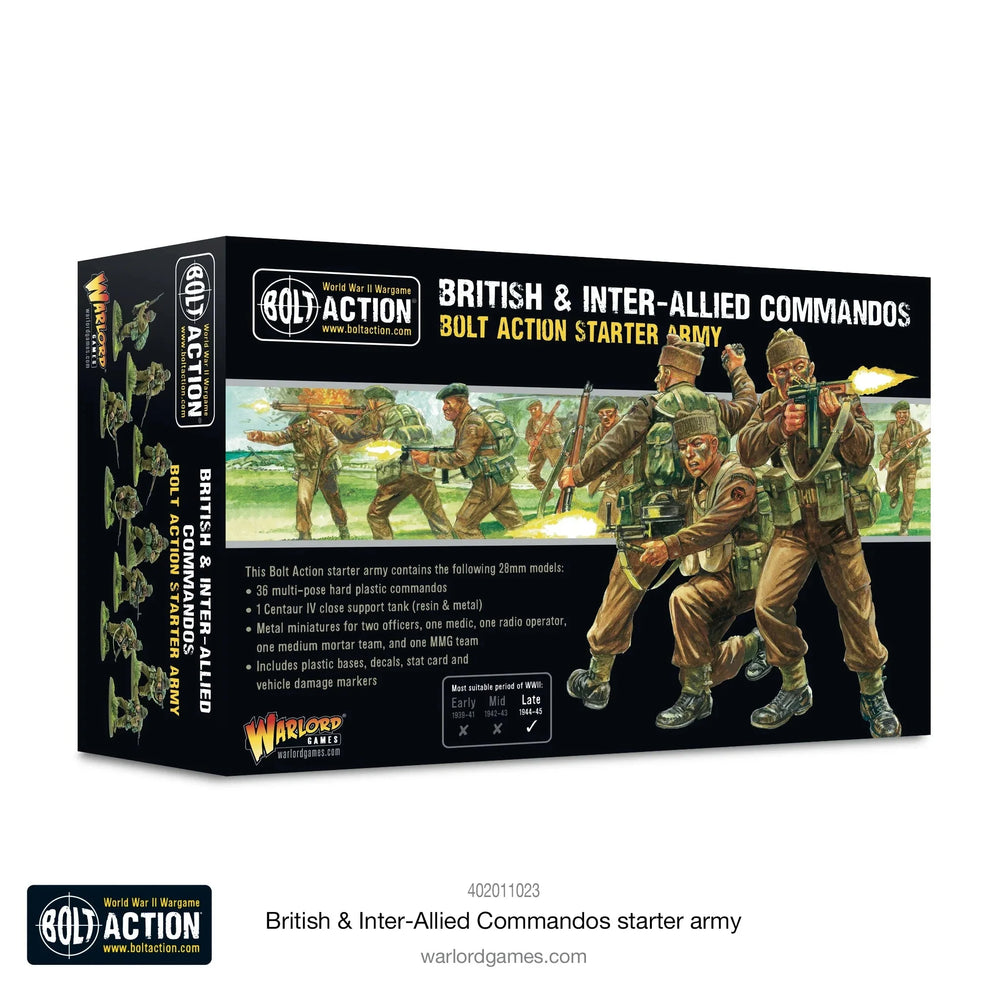 Great Britain - British & Inter-Allied Commandos Starter Army