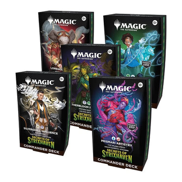 MTG Secrets of Strixhaven Commander Deck Bundle - Includes All 5 Decks (Pre Order)