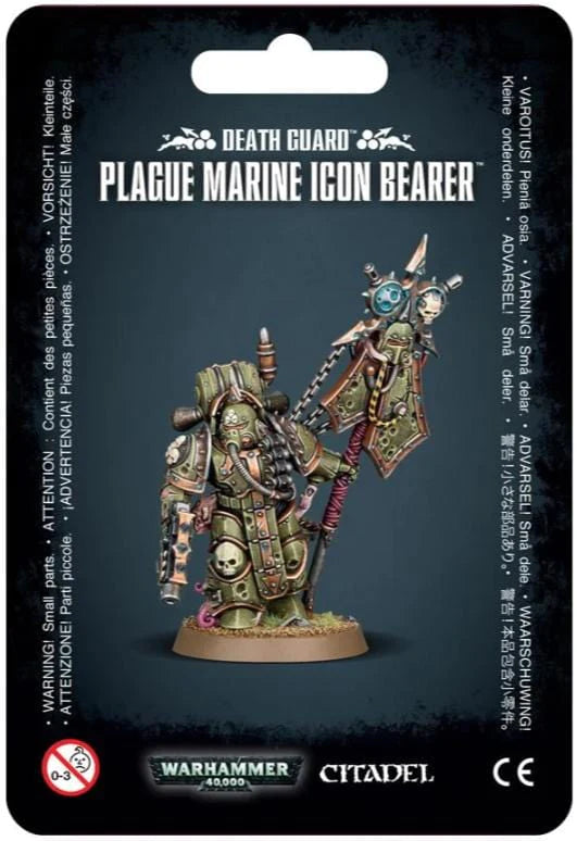 Death Guard Plague Marine Icon Bearer