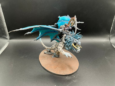 UM 2616 Cities Of Sigmar dark elf on black dragon