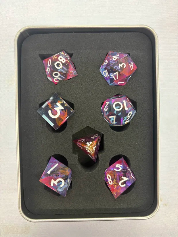 RPG Dice Set - Pixie Pink