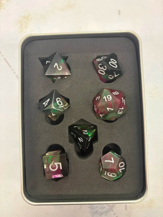 RPG Dice Set - Creeping Dark