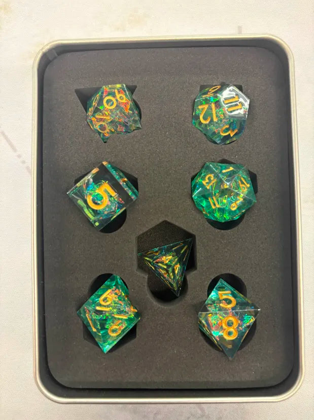 RPG Dice Set - Acid Peace