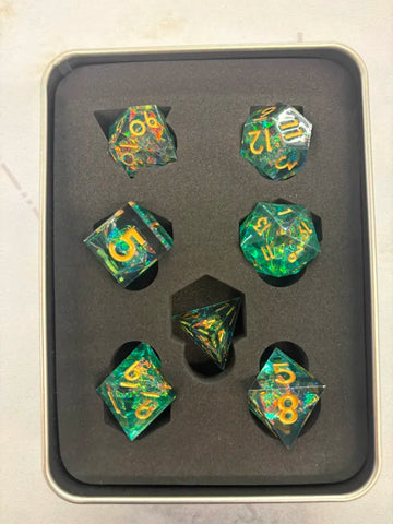 RPG Dice Set - Acid Peace