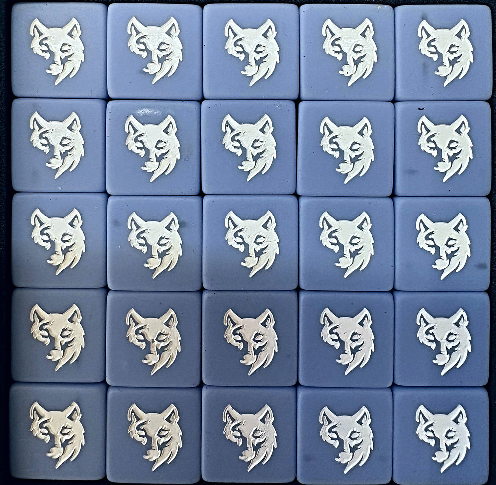 Red Dragon Dice: Light Blue & White Wolf