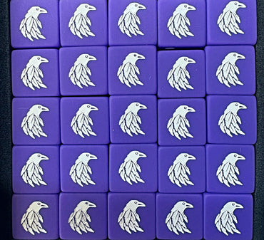 Red Dragon Dice: Purple & White Raven