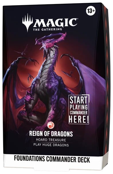 MTG - Foundations Commander Deck - Reign of Dragons