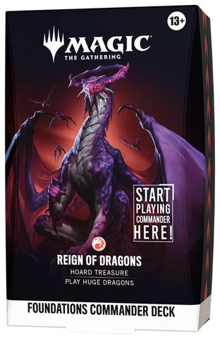 MTG - Foundations Commander Deck - Reign of Dragons