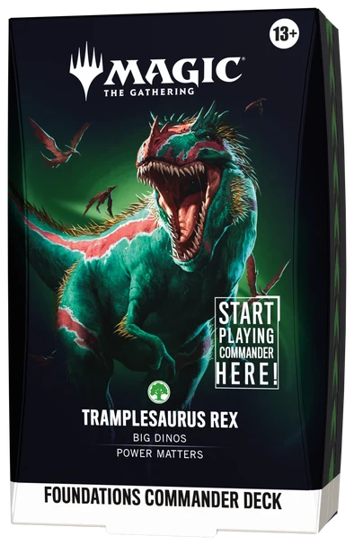MTG - Foundations Commander Deck - Tramplesaurus Rex