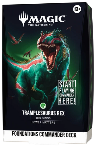 MTG - Foundations Commander Deck - Tramplesaurus Rex