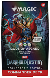 Marvel: Darkhold Destiny - Commander Deck - Set of 4 - Collector's Edition (Pre-Order)