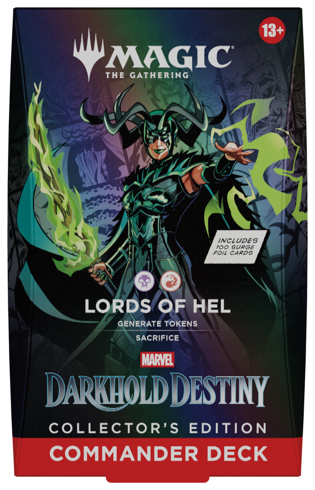 Marvel: Darkhold Destiny - Commander Deck - Set of 4 - Collector's Edition (Pre-Order)