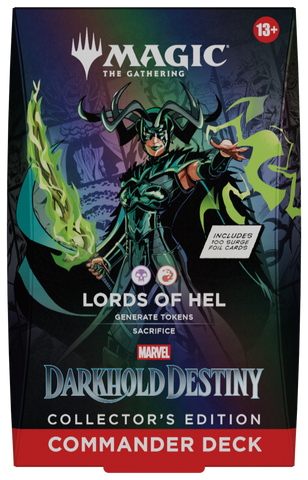 Marvel: Darkhold Destiny - Commander Deck - Set of 4 - Collector's Edition (Pre-Order)