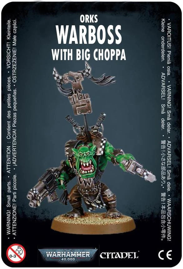 Orks Warboss with Big Choppa