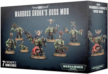 Orks Warboss Grukk's Boss Mob