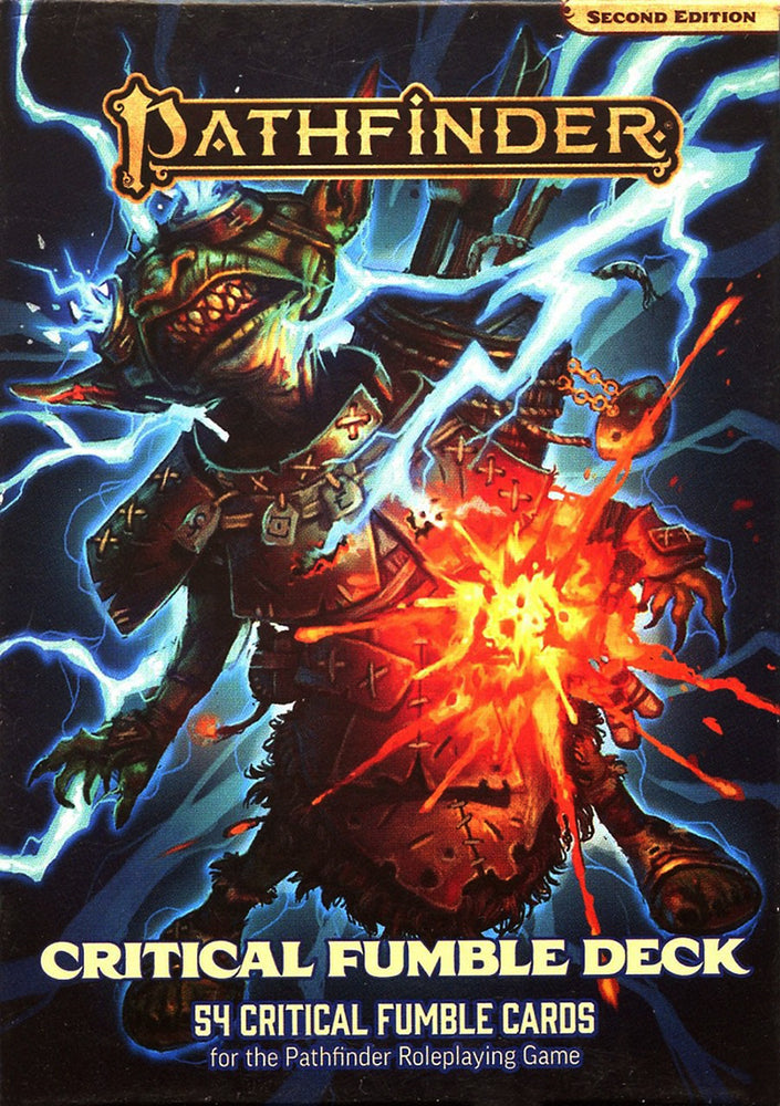 PF 2E CARDS: CRITICAL FUMBLE DECK
