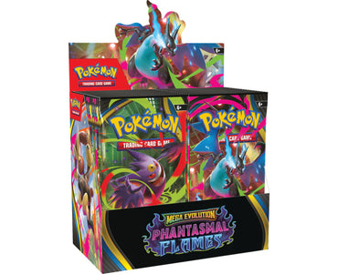 Pokemon TCG Mega Evolution Phastasmal Flames Booster Box