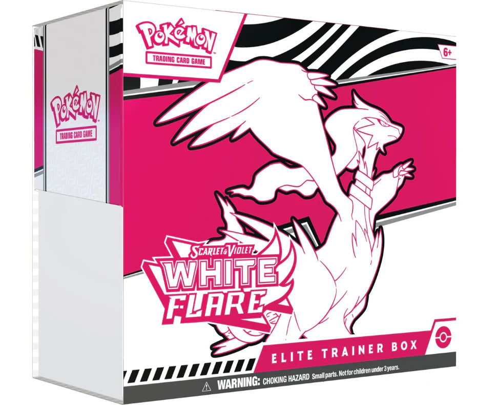 Pokemon - Scarlet and Violet - White Flare - Elite Trainer Box (Pre-Order)