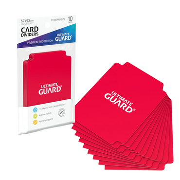 UG Card Dividers: Red