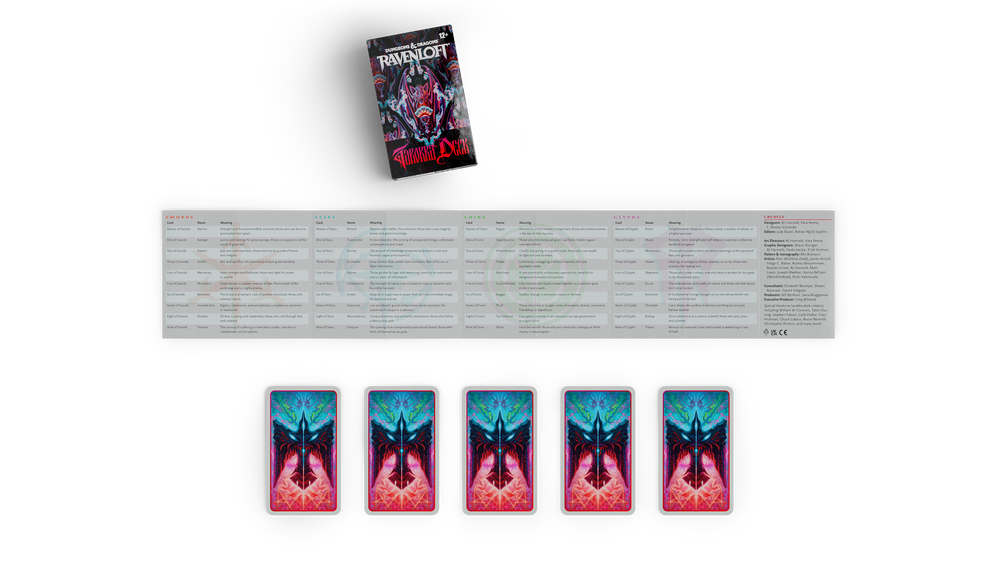 Dungeons & Dragons: Ravenloft - The Horrors Within: Tarokka Deck (EN)