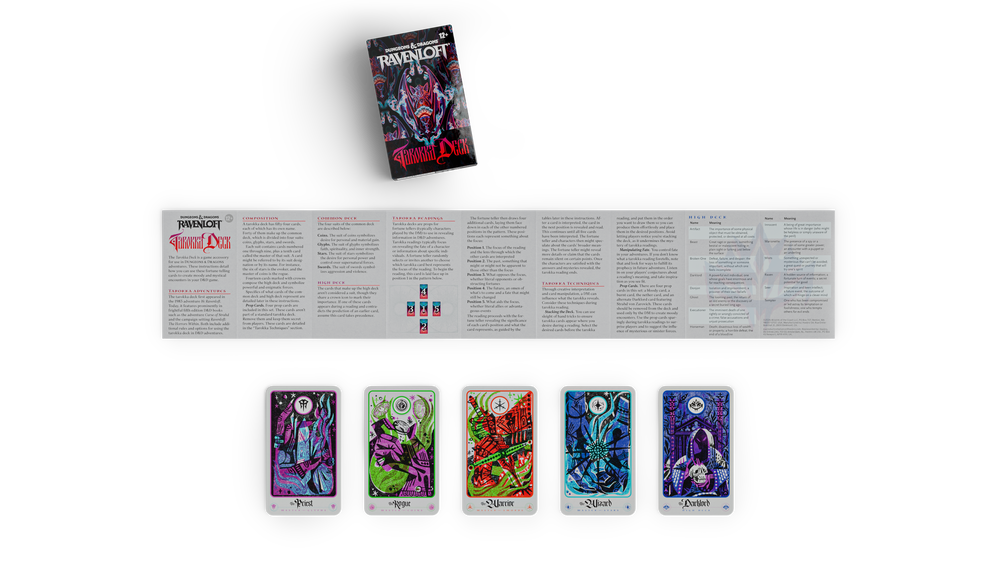 Dungeons & Dragons: Ravenloft - The Horrors Within: Tarokka Deck (EN)